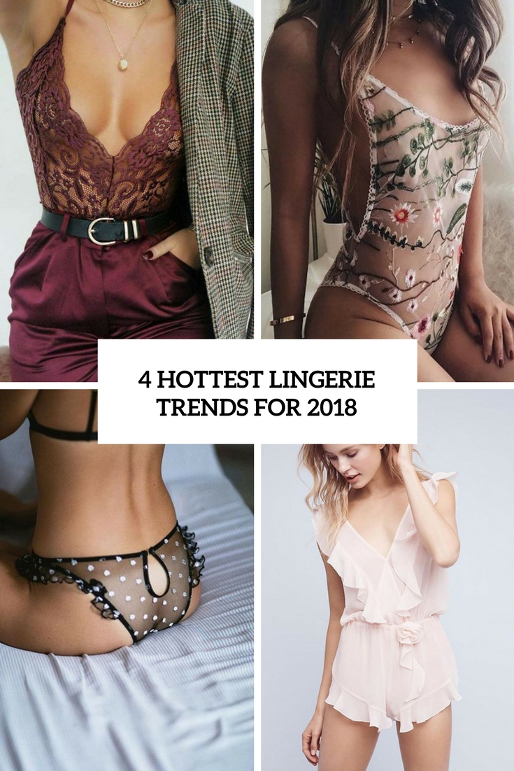 hottest lingerie trends for 2018 cover