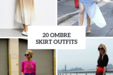 20 Outfits With Ombre Skirts To Repeat