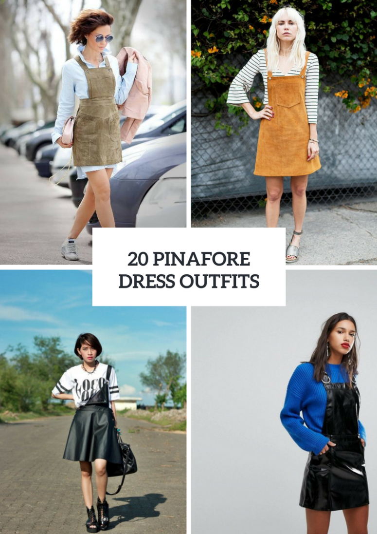 Outfits With Pinafore Dresses
