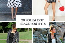 20 Spring Outfits With Polka Dot Blazers