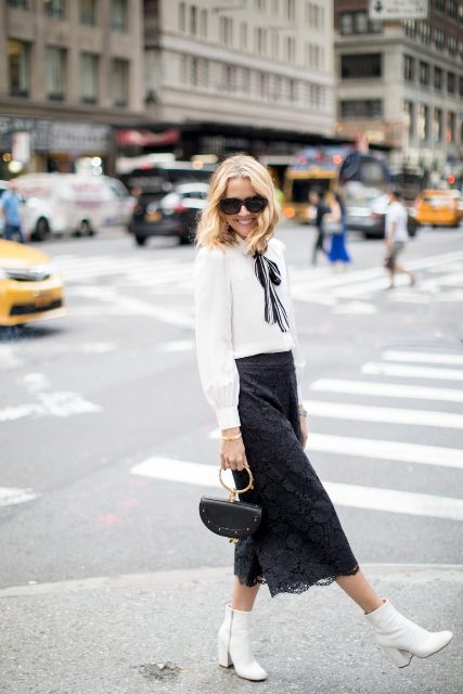 20 Spring Looks With Lace Culottes - Styleoholic