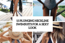 15 plunging neckline swimsuits for a sexy look cover