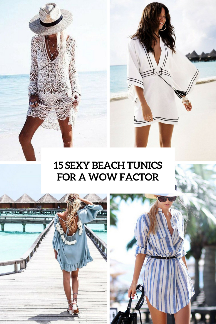 sexy beach tunics for a wow factor cover
