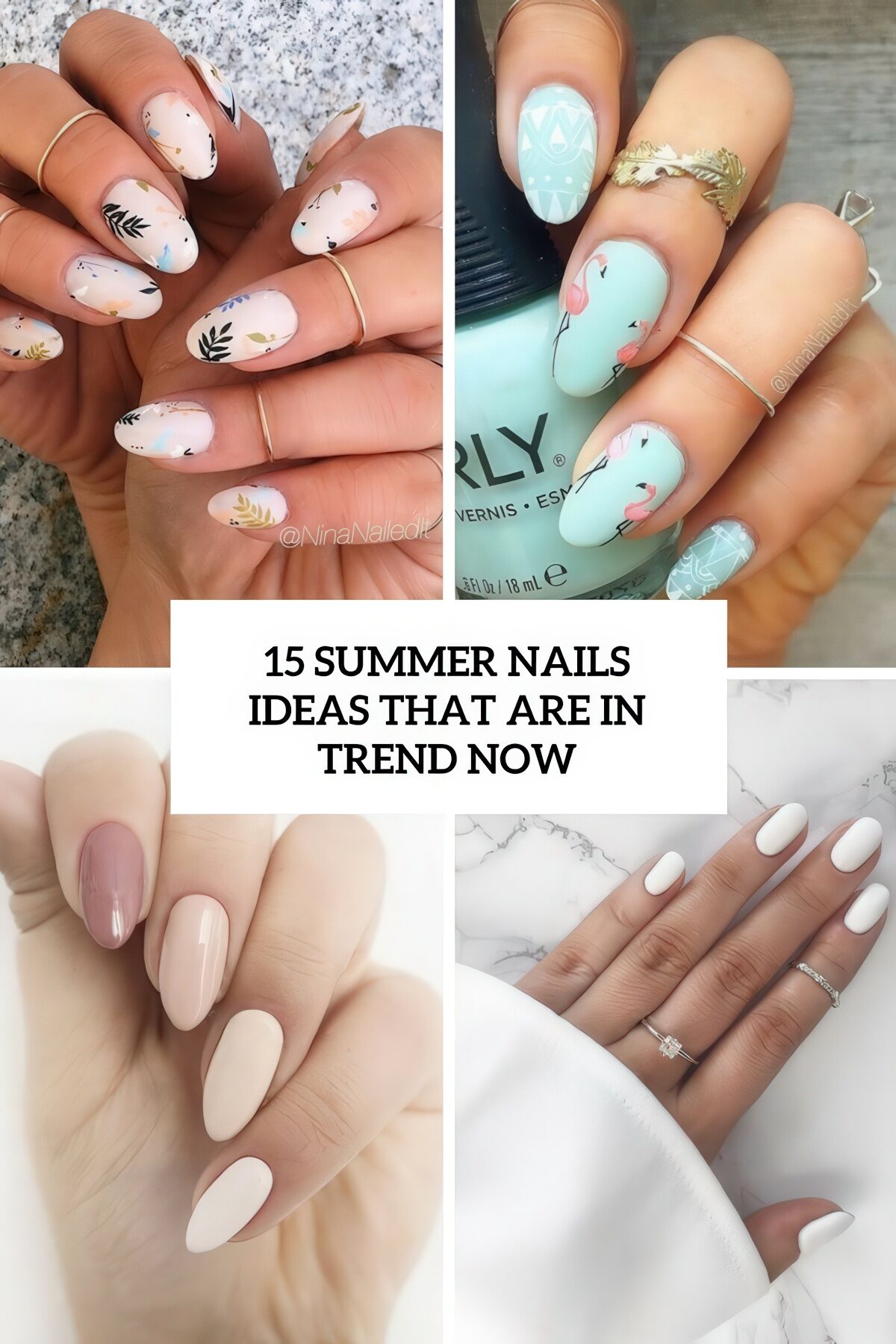 summer nails ideas that are in trend now