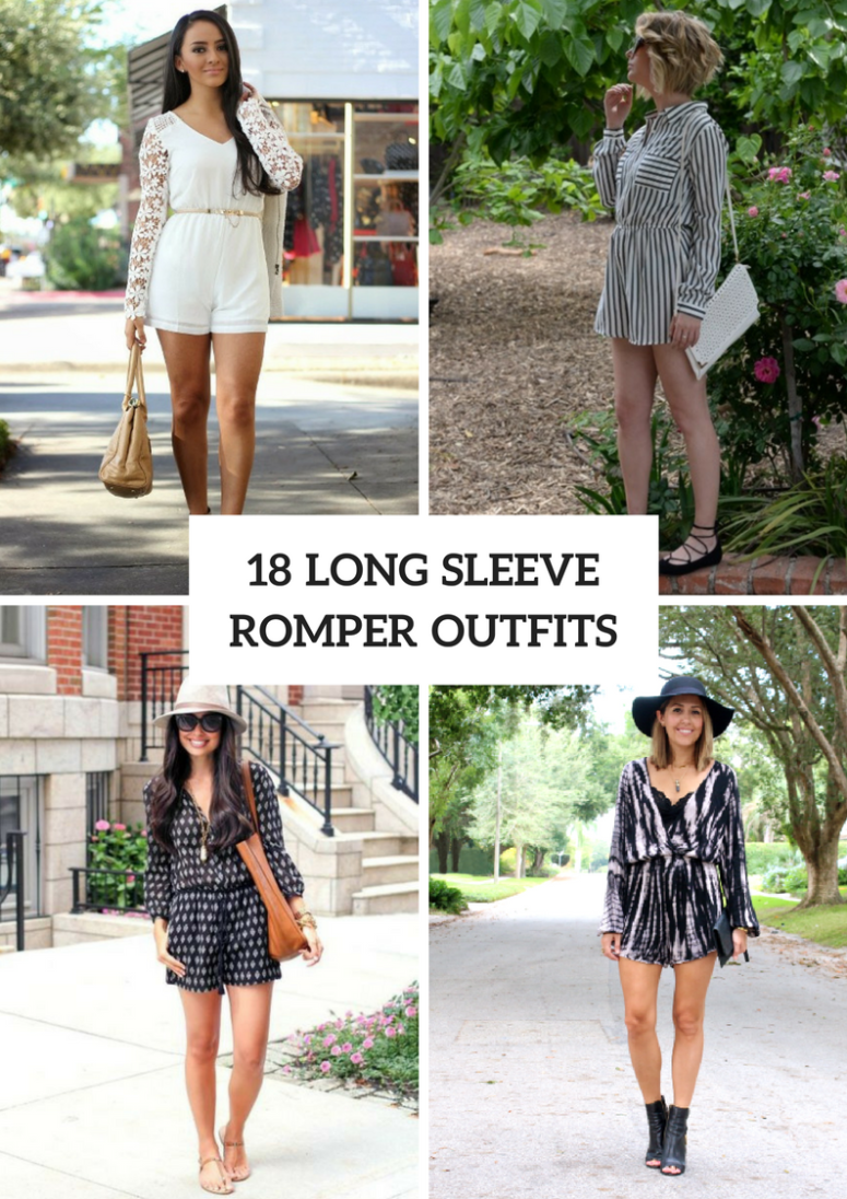 Attractive Outfits With Long Sleeve Rompers