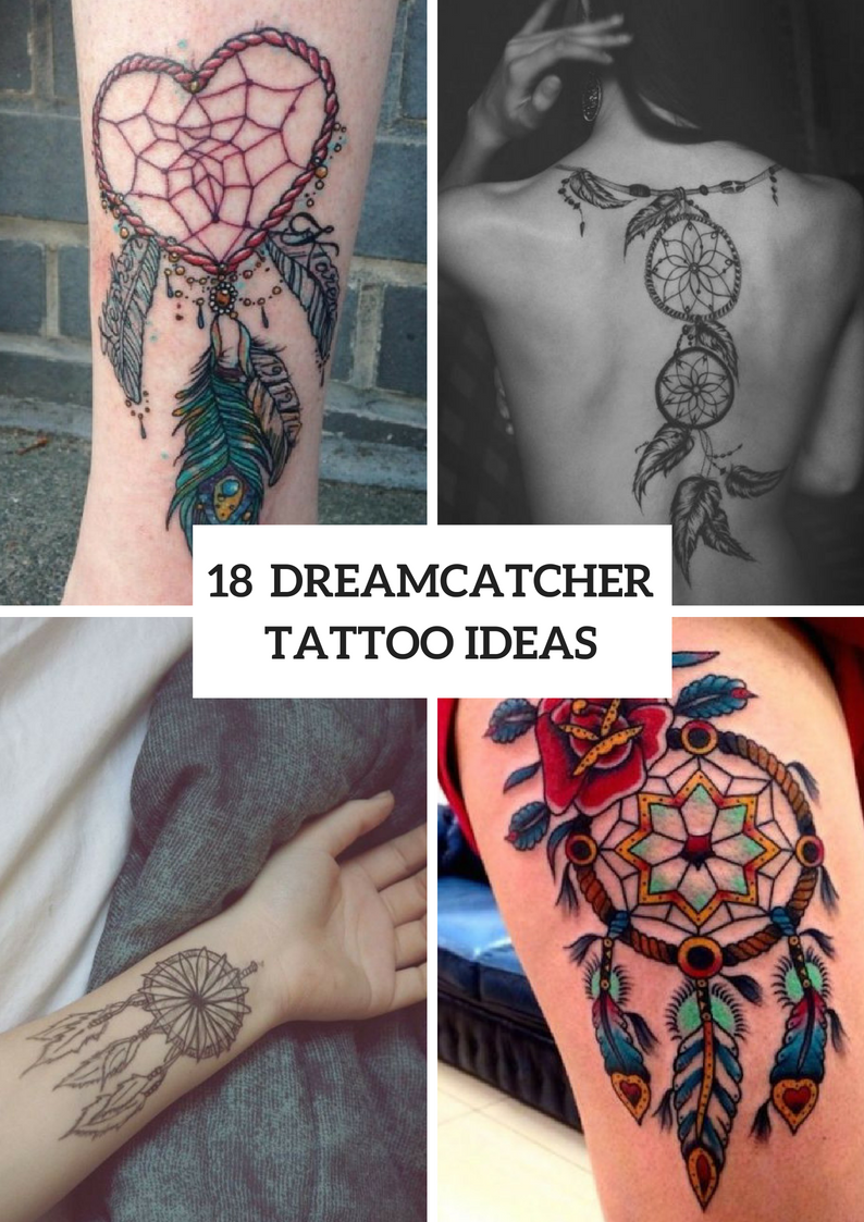 Dreamcatcher Tattoo Ideas For Ladies
