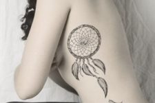 Wonderful tattoo on the side