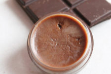 DIY all-natural dark chocolate lip balm