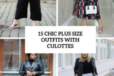 15 chic plus size outfits with culottes cover