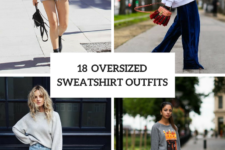 18 Fall Outfits With Oversized Sweatshirts