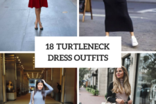 18 Outfits With Turtleneck Dresses