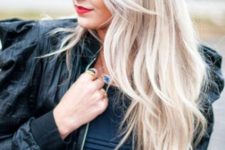 03 a long layered haircut on blonde hair is a chic idea to show off your hair