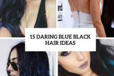 15 daring blue black hair ideas cover