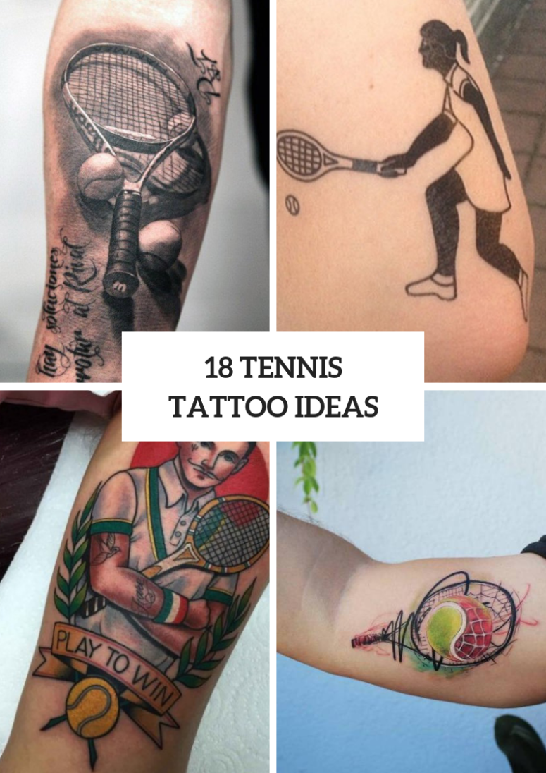 18 Cool Tennis Tattoo Ideas