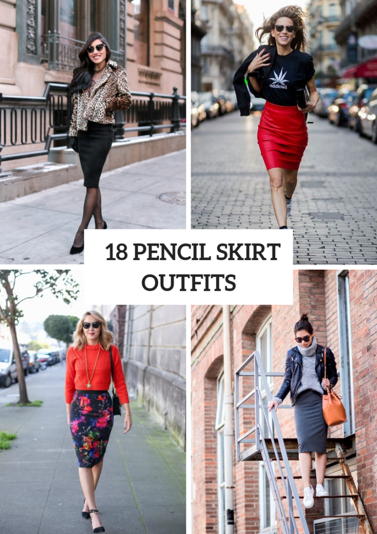 Fall Outfits With Pencil Skirts