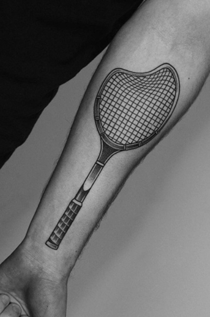 Unique tattoo design on the arm