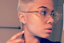 06 a super short straightened pixie haircut in blonde is all you need for a clean and trendy look