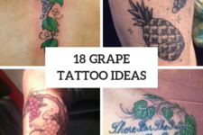 18 Interesting Grape Tattoo Ideas