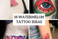 18 Super Cool Watermelon Tattoo Ideas