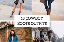 18 Women Outfits With Cowboy Boots