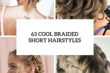 63 Cool Braided Short Hairstyles cover