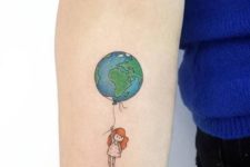 Adorable tattoo idea on the forearm