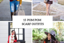 15 Wonderful Outfit Ideas With Pom Pom Scarves