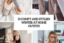 15 comfy and stylish winter at home outfits cover
