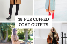 18 Outfit Ideas With Fur Cuffed Coats