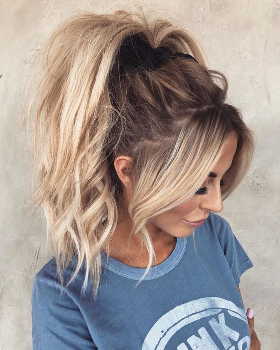15 Effortless Messy Ponytails For A Bit Of Edge - Styleoholic