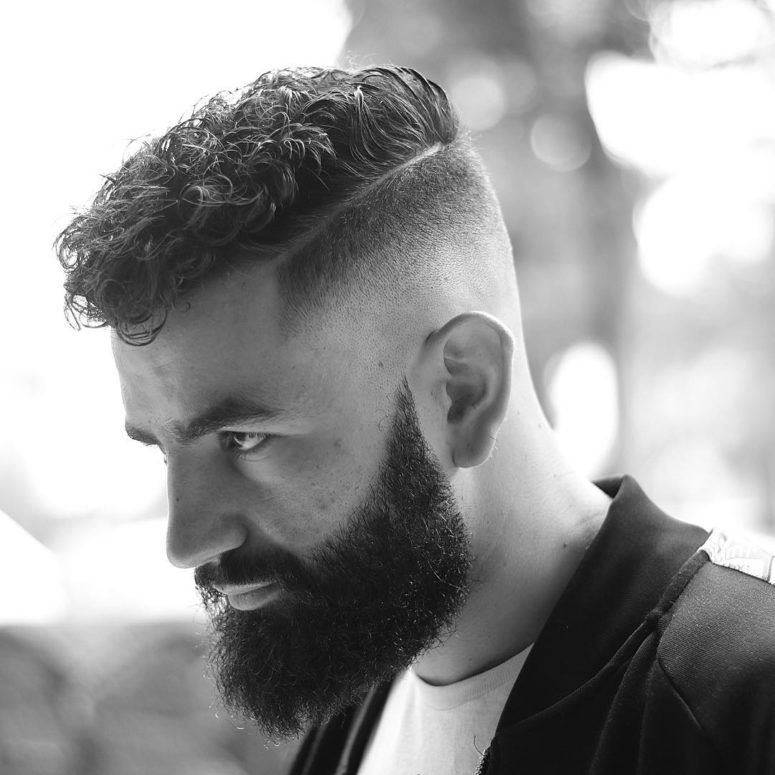 15 Trendy Men Haircuts For Naturally Curly Hair - Styleoholic