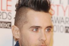 02 a taper fade mohawk like here, by Jared Leto, requires styling and looks bold
