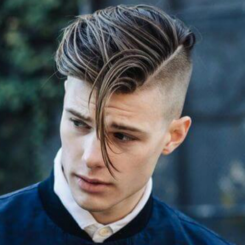a heartbreaker mohawk is unique idea of a natural-looking messy hairstyle for straight hair
