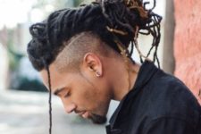 14 undercut dreadlock hairstyle is a super bold idea to try right now