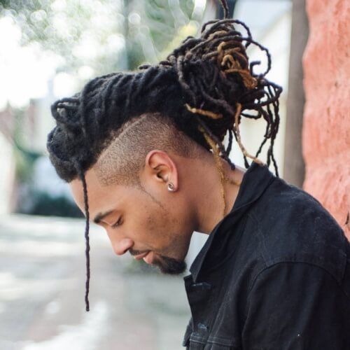undercut dreadlock hairstyle is a super bold idea to try right now