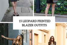 15 Looks With Leopard Printed Blazers