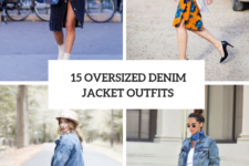 15 Oversized Denim Jacket Outfits For Ladies