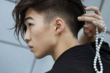 16 an undercut with long bangs is a cool alternative for those who love longer hair with a bit of styling