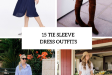 15 Outfits With Tie Sleeve Dresses To Repeat