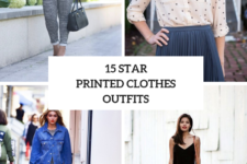 15 Cool Outfits With Star Printed Clothes