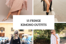 15 Fringe Kimono Outfits For Stylish Ladies