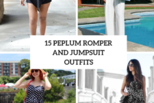 15 Outfits With Peplum Rompers And Jumpsuits