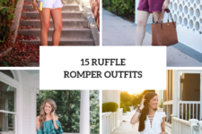 15 Outfits With Ruffled Rompers