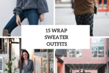 15 Wonderful Outfits With Wrapped Sweaters