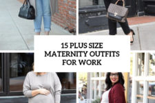 15 plus size maternity outfits for work cover
