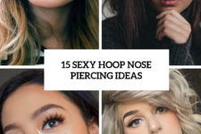 15 sexy hoop nose piercing ideas cover