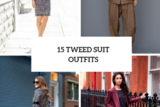 15 Fall Outfits With Tweed Suits For Ladies