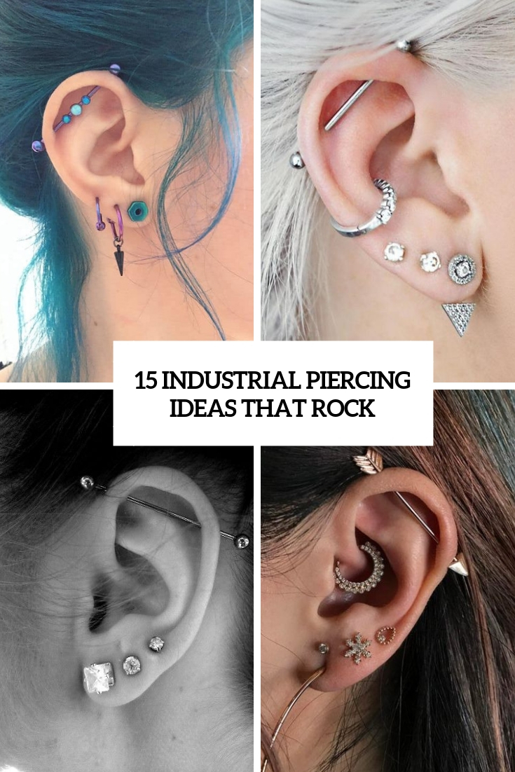 trendy industrial piercing ideas that rock cover
