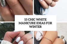 15 chic white manicure ideas for winter cover