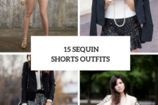 15 New Year’s Eve Party Outfits With Sequin Shorts